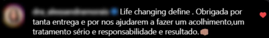 Depoimento de aluno do curso Avaliação e Diagnóstico do Lipedema